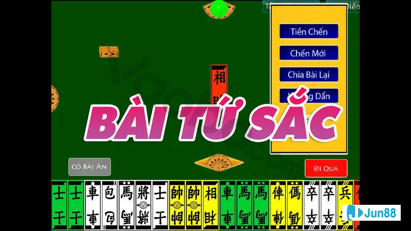 Hướng dẫn chơi bài tứ sắc