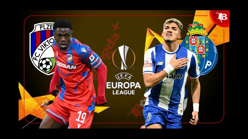 Cầu thủ Plzen và Porto đấu tranh quyết liệt trên sân cỏ Cầu thủ Plzen và Porto đấu tranh quyết liệt trên sân cỏ